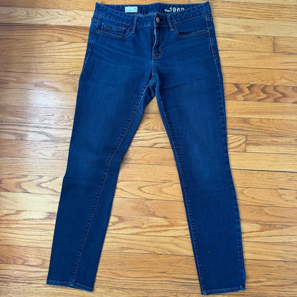 Gap 1969 Always Skinny Blues Jeans Size 29r‎